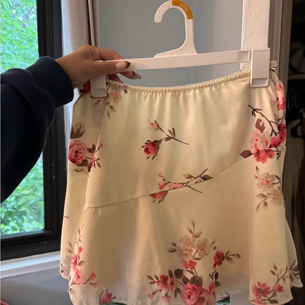 Floral Matching Skirt Set